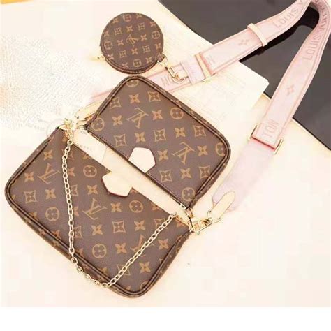 lv double v pink|Multi Pochette Accessoires Monogram .